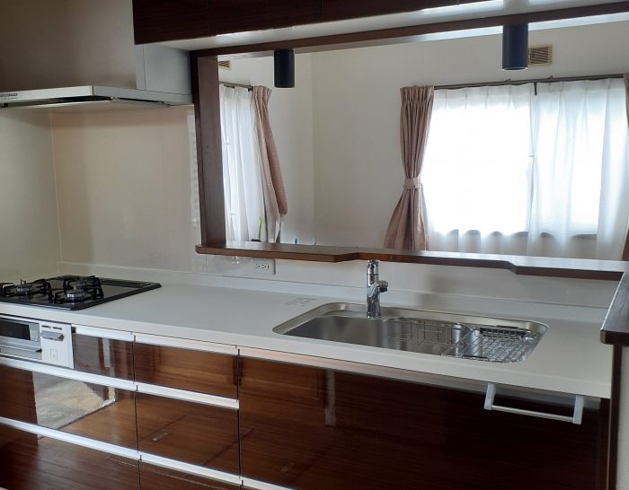 使い慣れたガスで快適キッチン